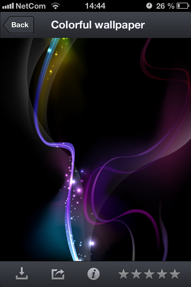 iPhone Screenshot 1